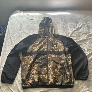 Adidas Camouflage Windbreaker Jacket